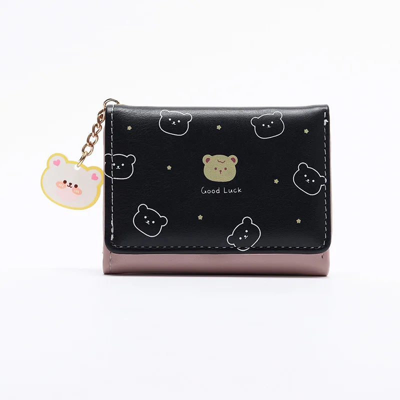 Bear Print Wallet