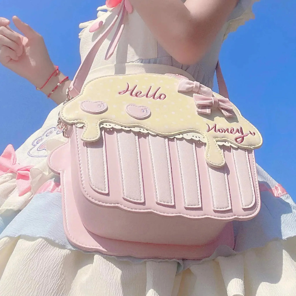 Pastel Cupcake Novelty Bag