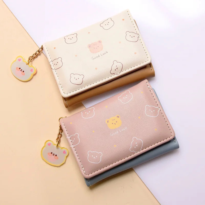 Bear Print Wallet
