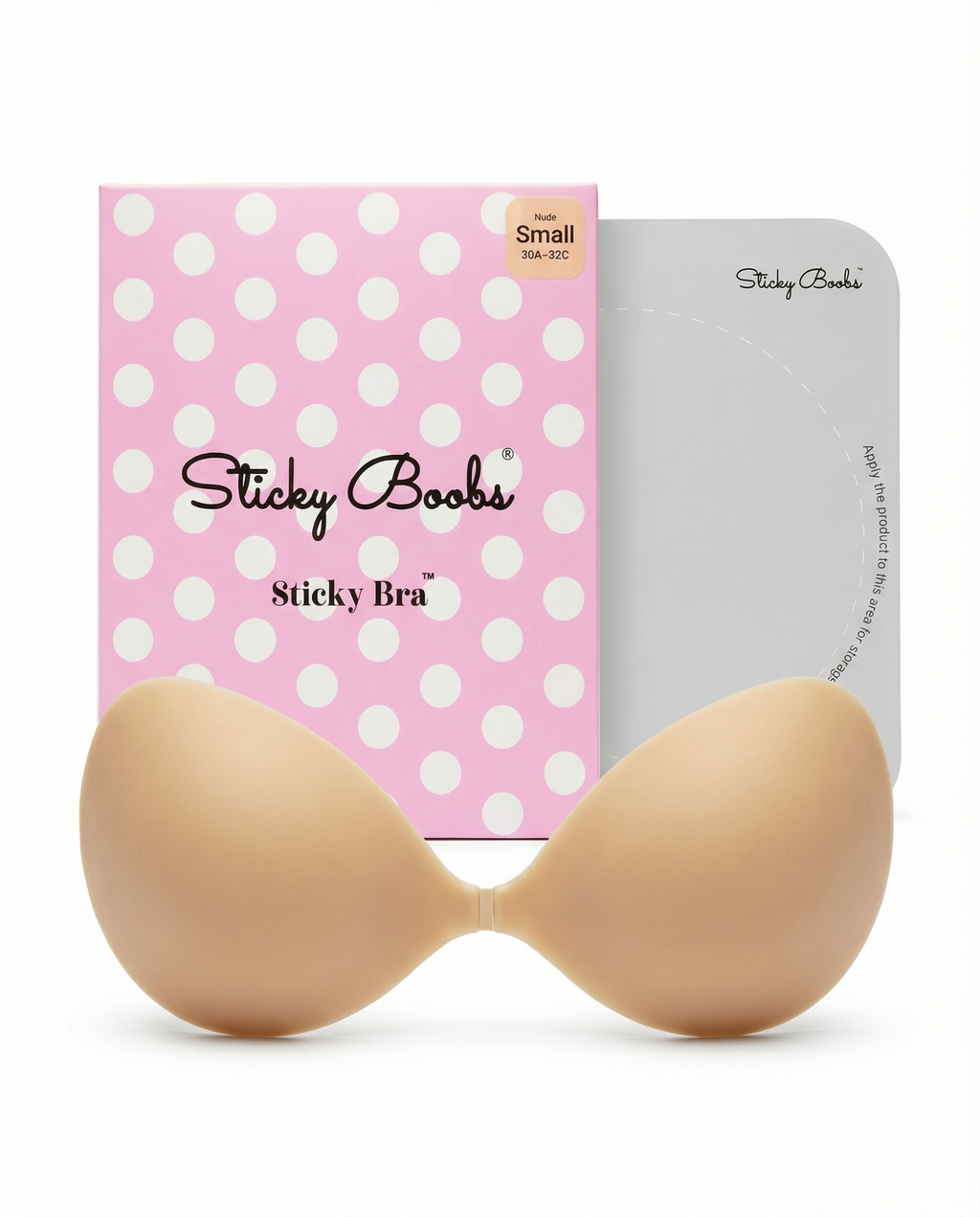 The Sticky Bra – Strapless Adhesive Push-Up Bra