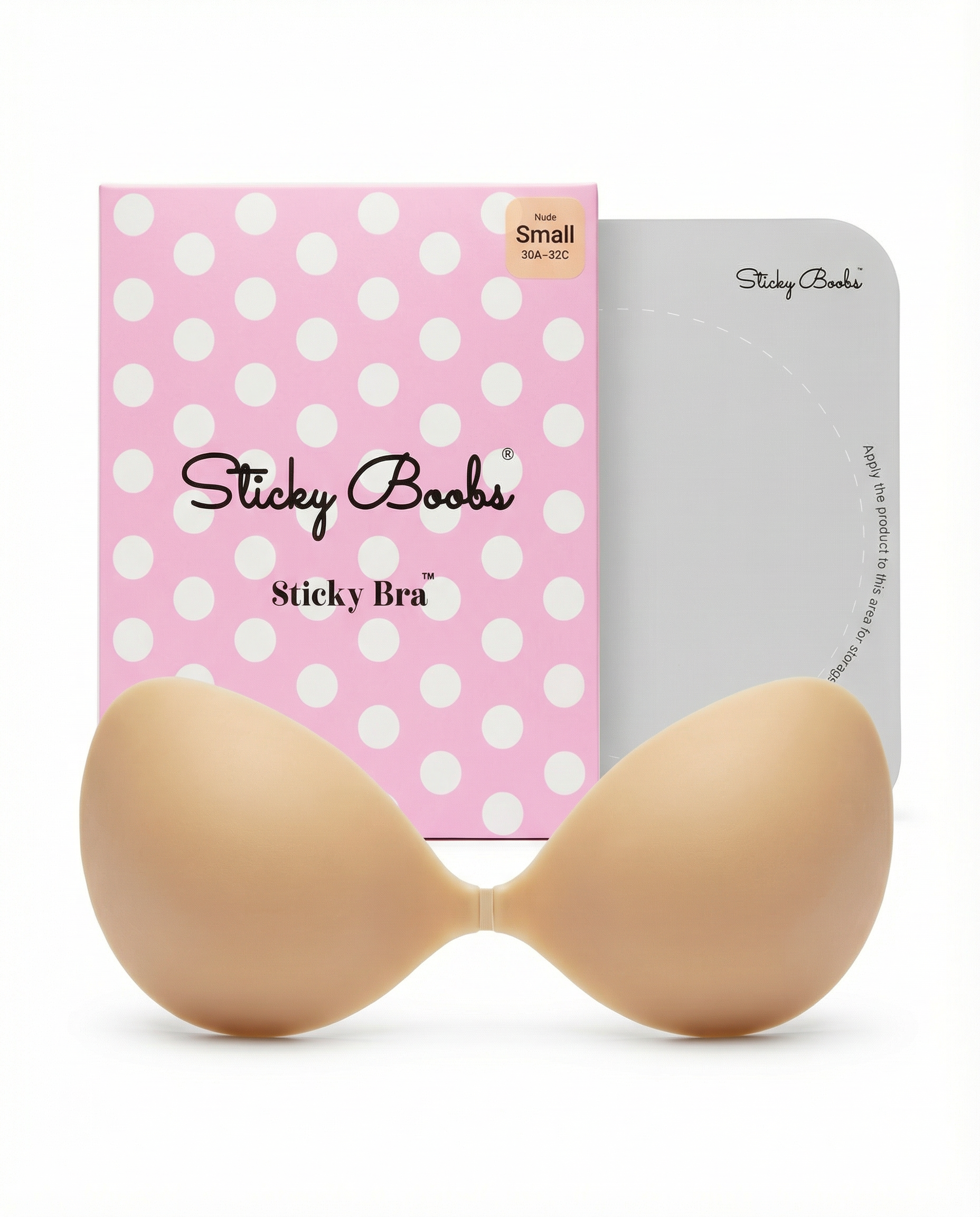 The Sticky Bra – Strapless Adhesive Push-Up Bra