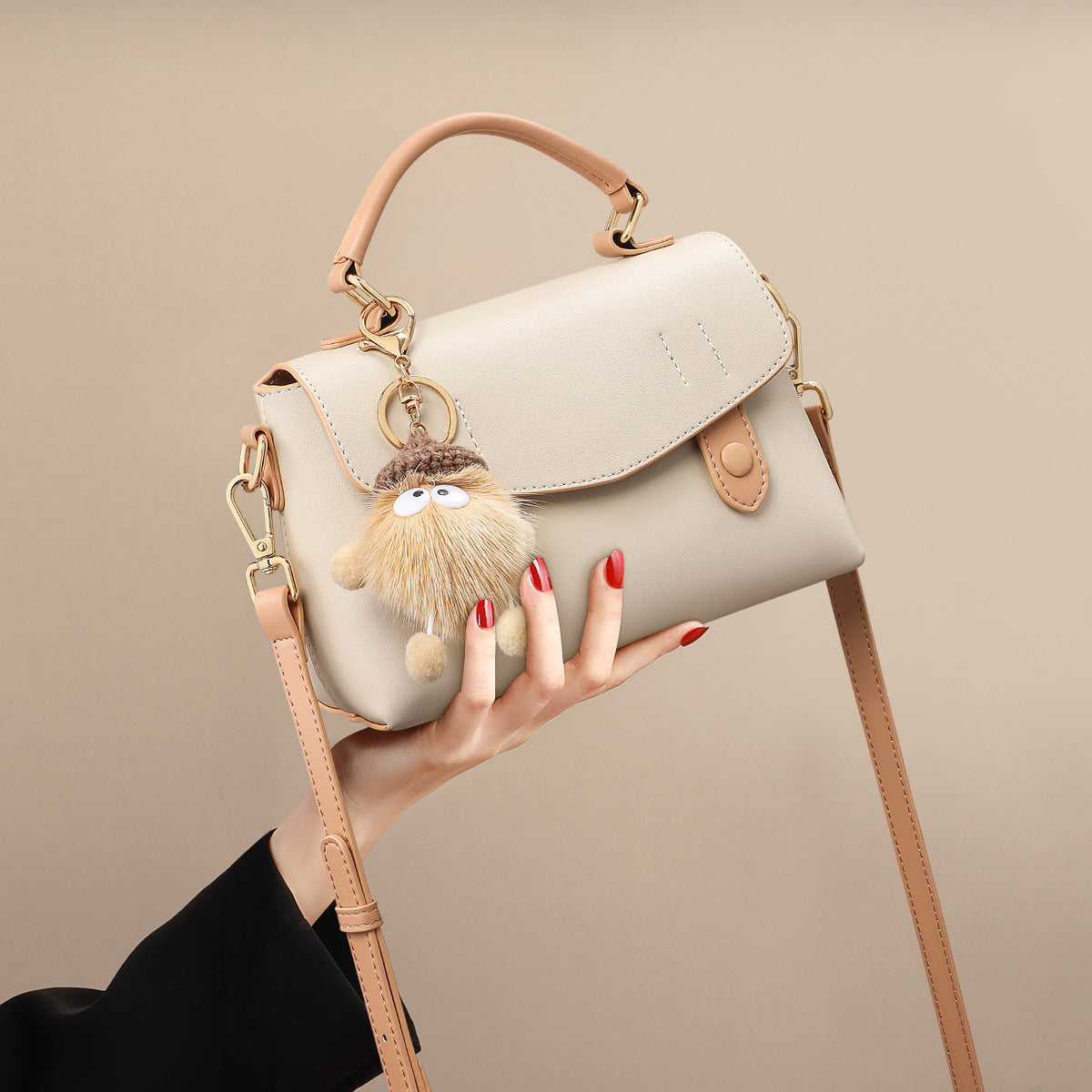 Women's Versatile Shoulder Bag & Tote — Split Leather Envelope Handbag