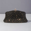 Elegant Rhinestone Evening Clutch - Premium Crystal Embellished Evening Bag for Women