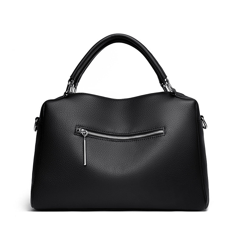 Genuine Leather Tote Bag for Women – Spacious Everyday Shoulder Bag