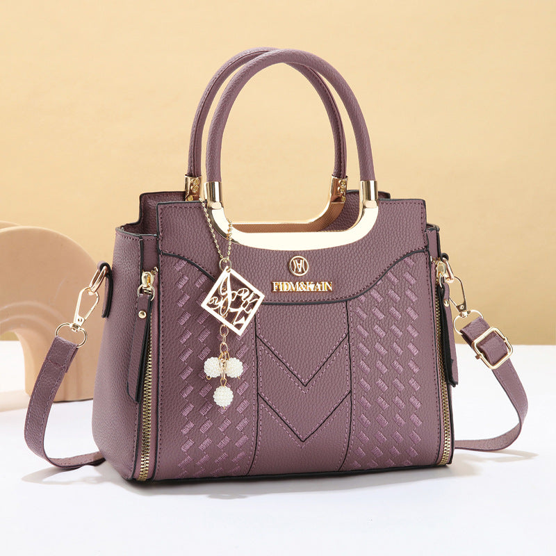 Embroidered Thread Women's Crossbody Bag