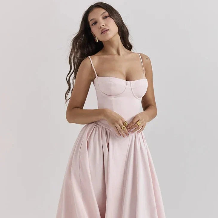 Mid-Calf Cocktail Dress