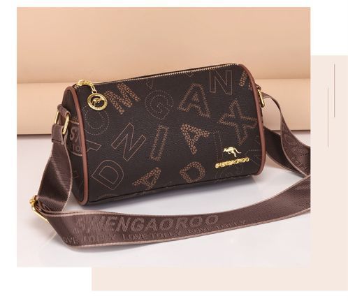 Premium PVC Shoulder Messenger Bag - Women's Crossbody Handbag