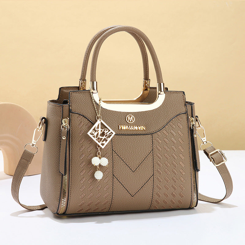 Embroidered Thread Women's Crossbody Bag
