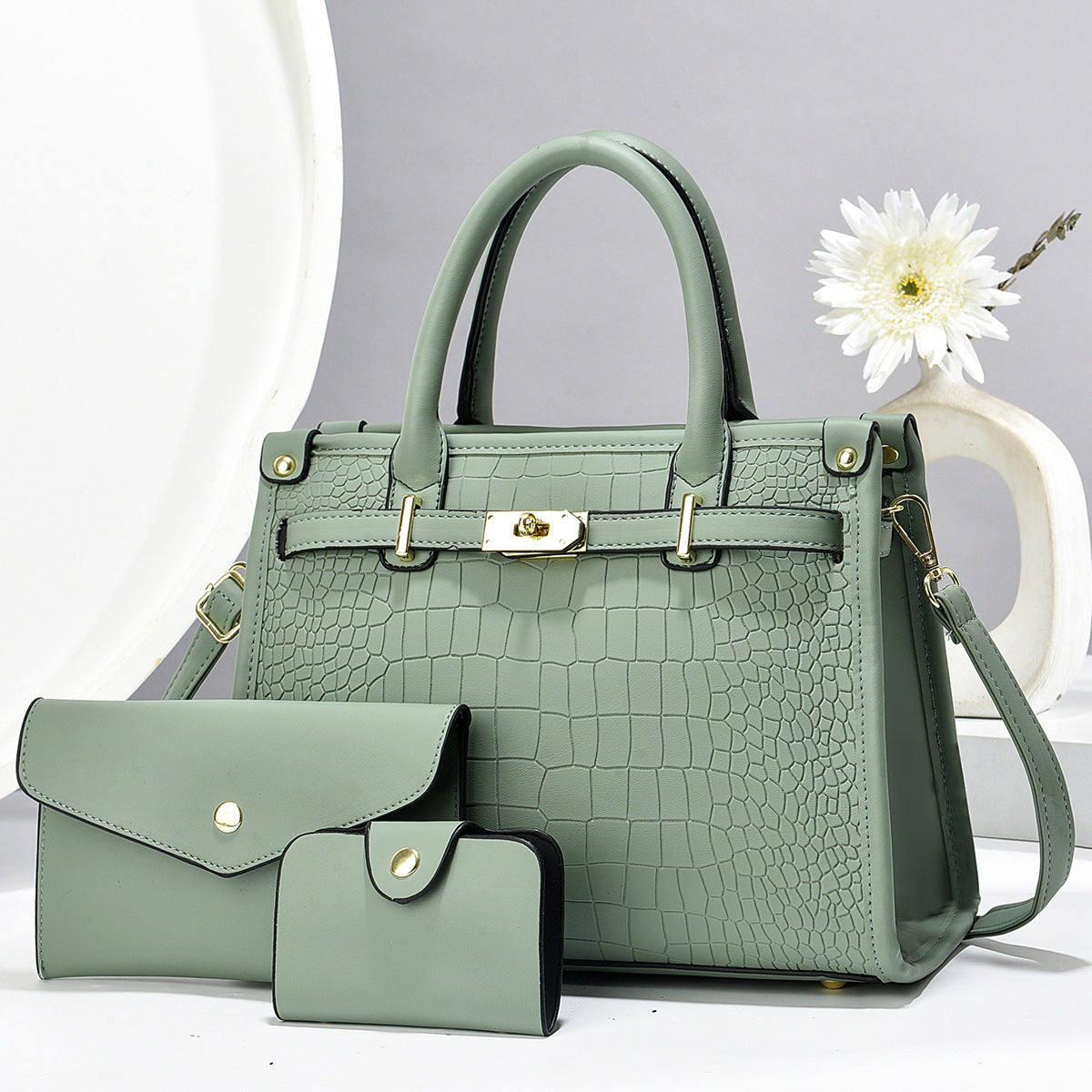 Women's Large-Capacity PU Leather Tote Bag & Handbag | Urban Minimalist Shoulder Bag