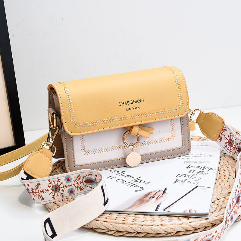 Women's Versatile Crossbody & Shoulder Bag – PU Leather Patchwork Purse | Multiple Colors