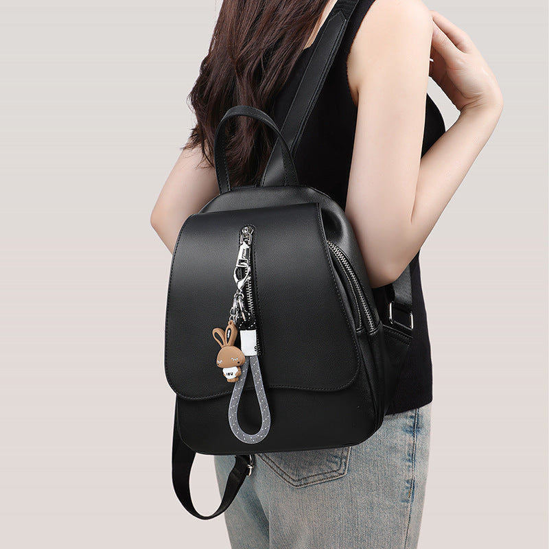 Genuine Leather Travel Backpack – Streetwear Outdoor Bag for Women & Men | Sarah Express