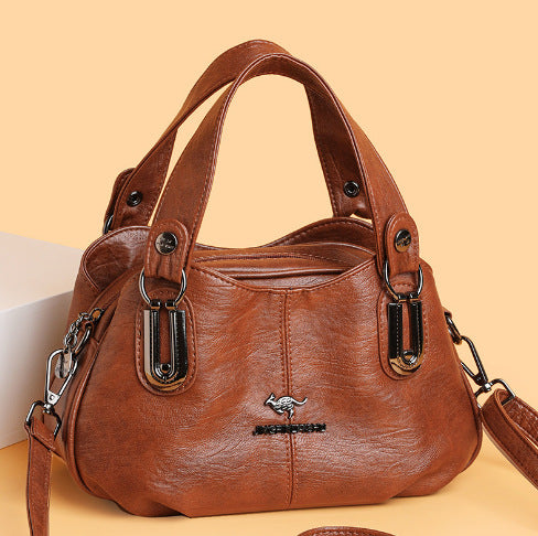 Women's Stylish Crossbody Bag – Lightweight PU Leather Shoulder Bag for Everyday Use