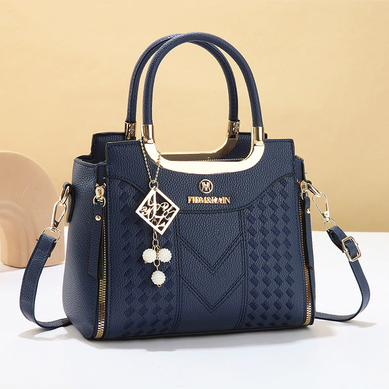 Embroidered Thread Women's Crossbody Bag