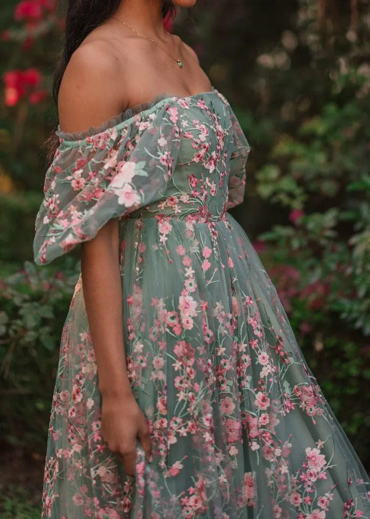 Blushing Meadow Dress – Rosemary