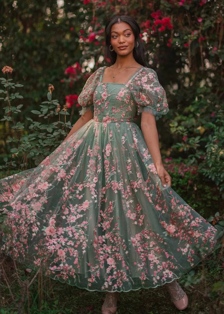 Blushing Meadow Dress – Rosemary
