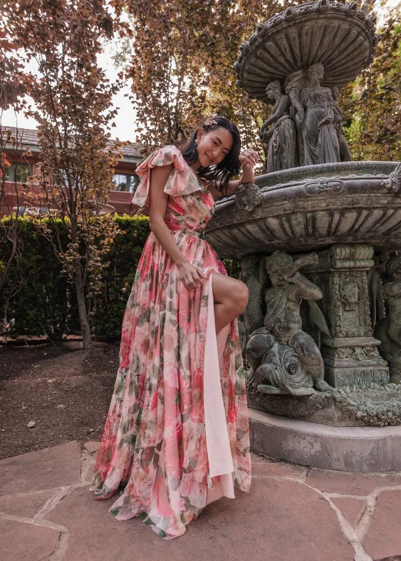 Charlotte Dress – Blended Sunset