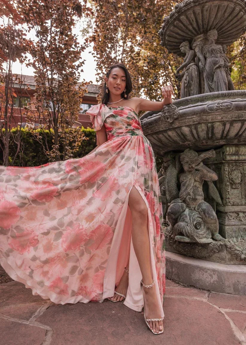 Charlotte Dress – Blended Sunset
