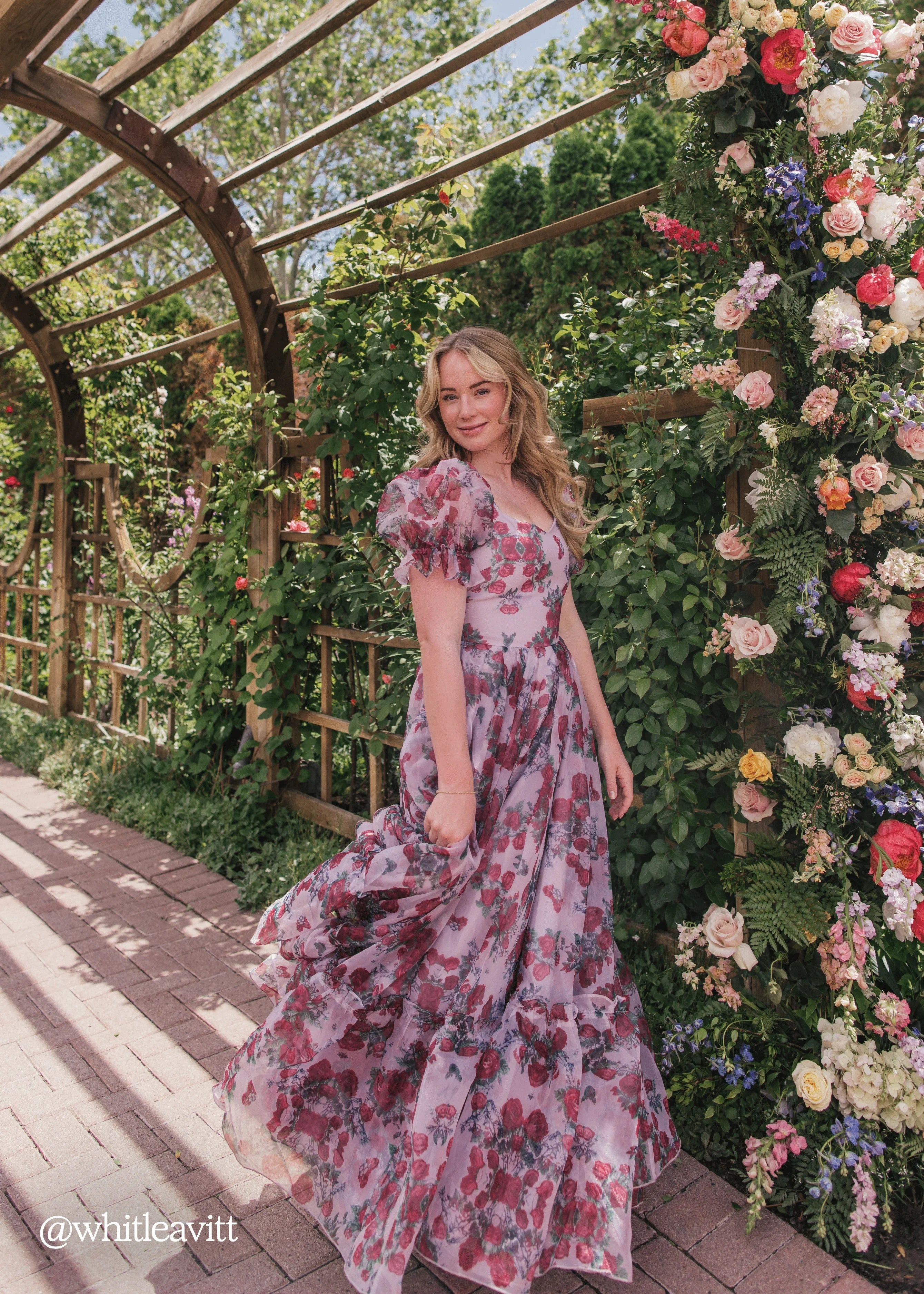 Cordelia Dress – Lavender Rose