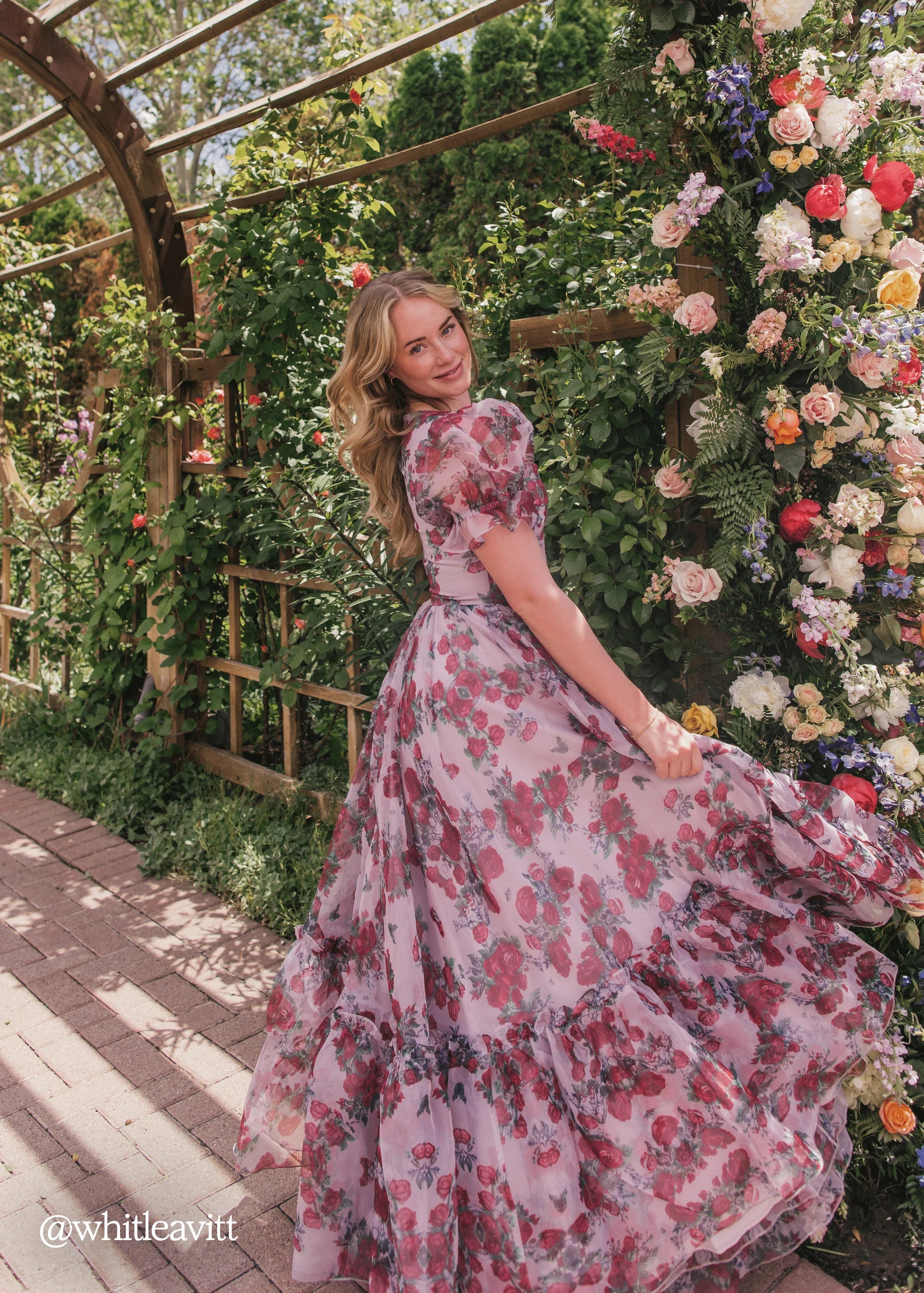 Cordelia Dress – Lavender Rose