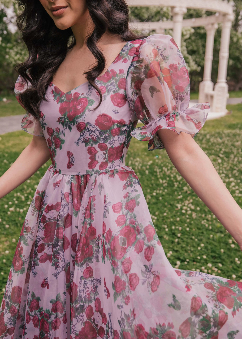 Cordelia Dress – Lavender Rose