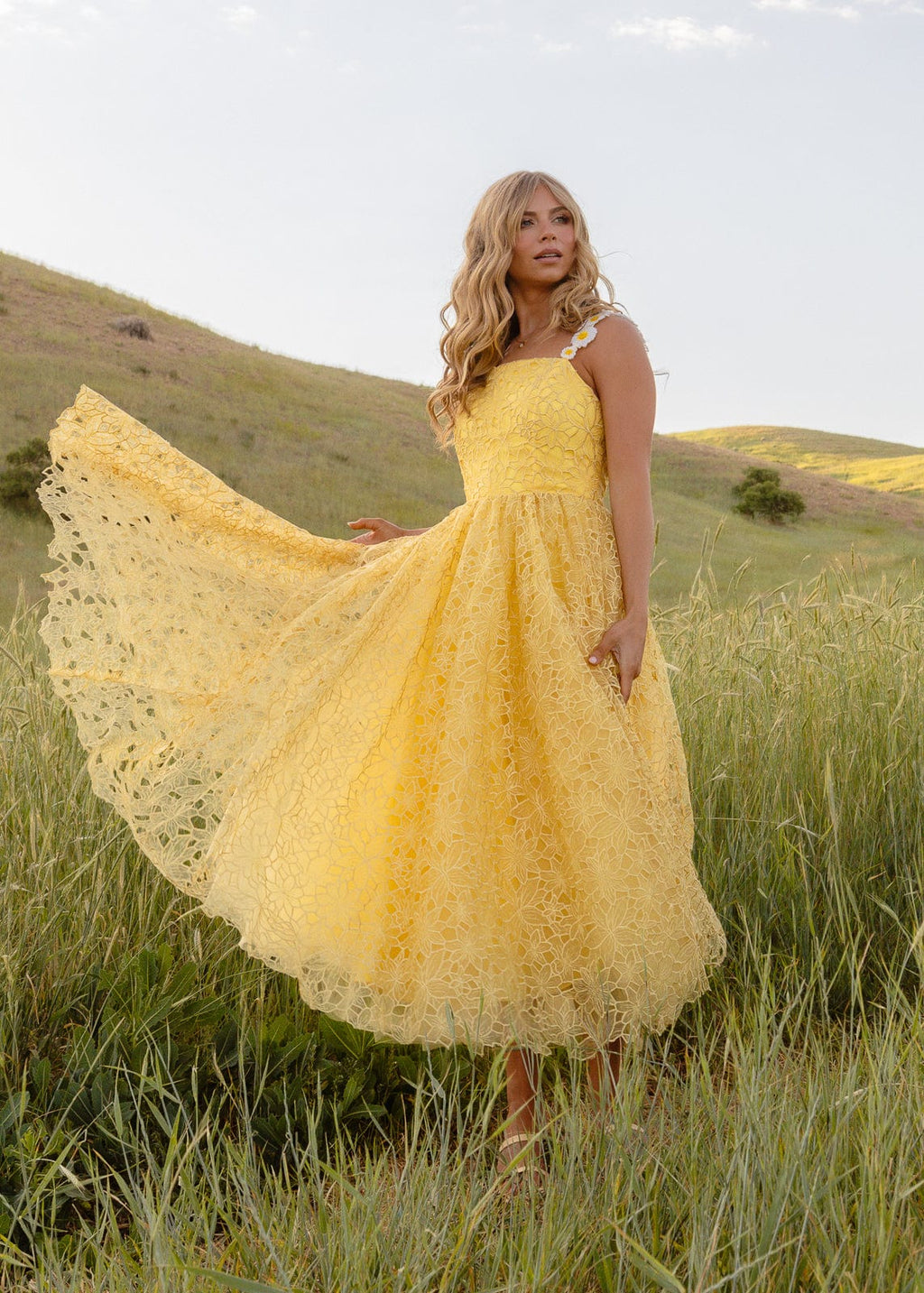 Daisy Days Dress – Yellow