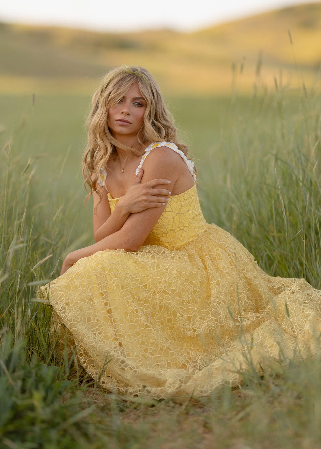 Daisy Days Dress – Yellow