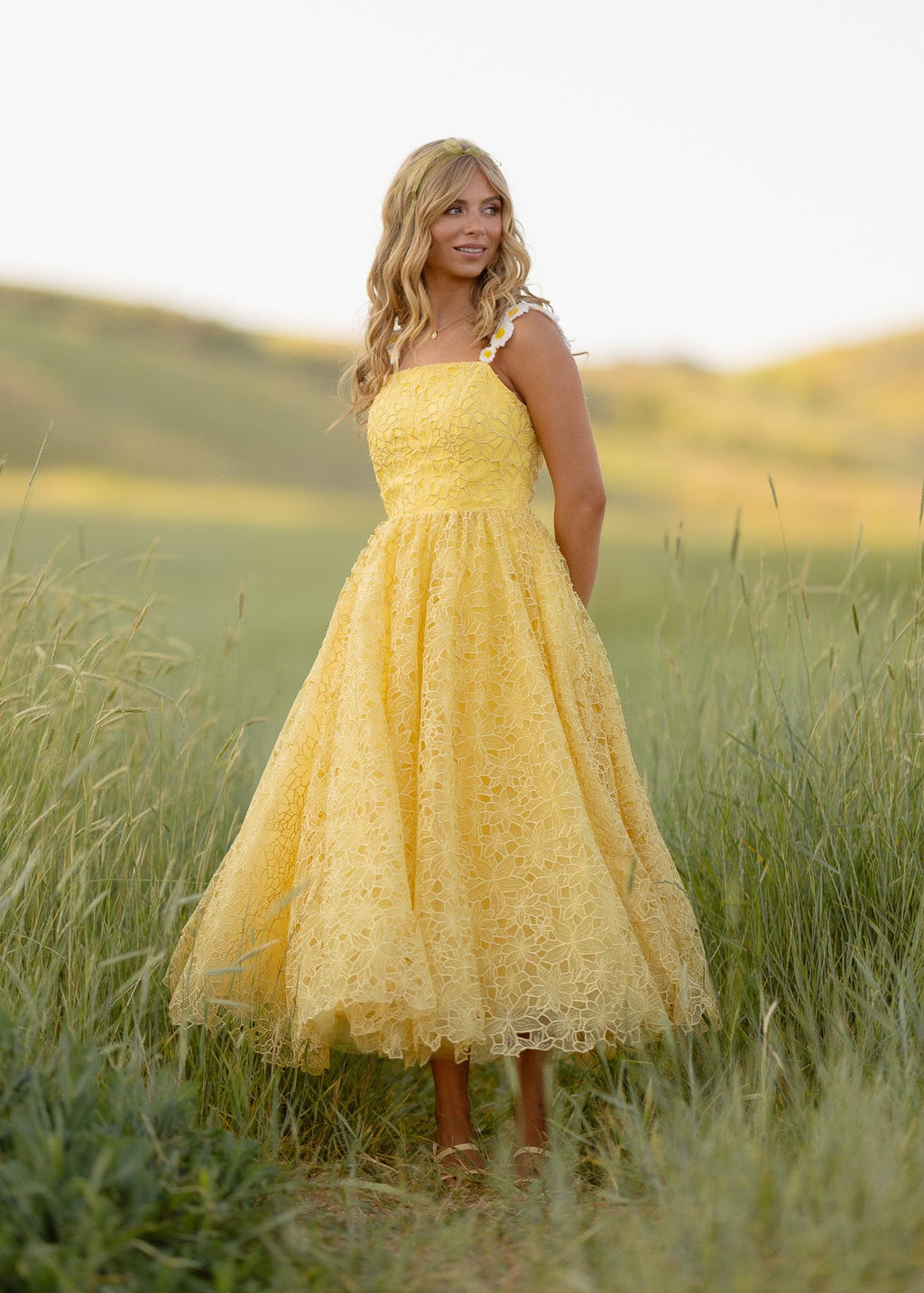 Daisy Days Dress – Yellow