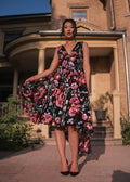 Ebony Rose Dress – Black
