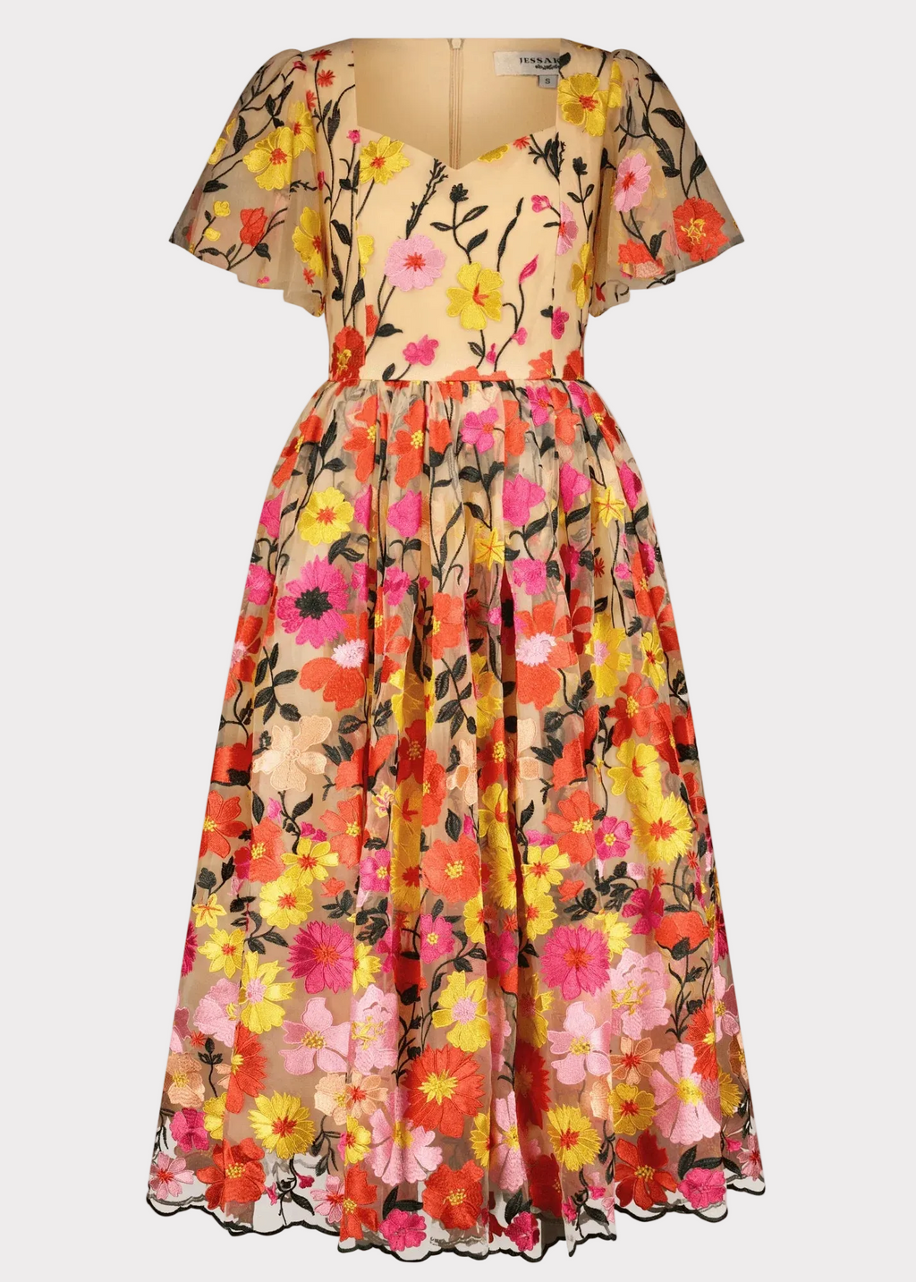 English Garden Dress – Garden Pink