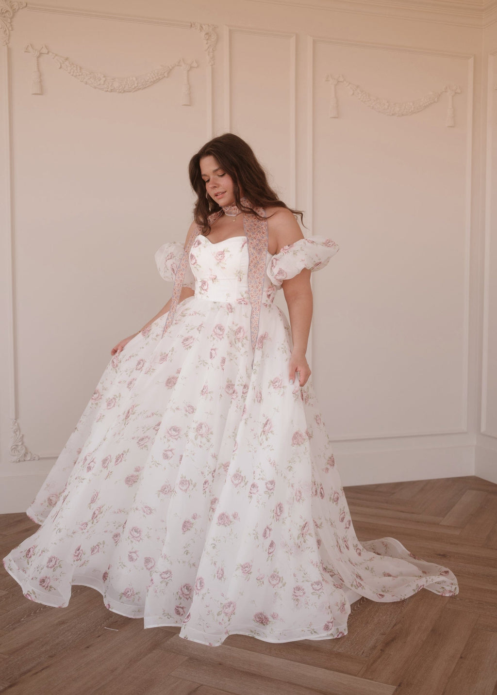 Evangeline Gown – White