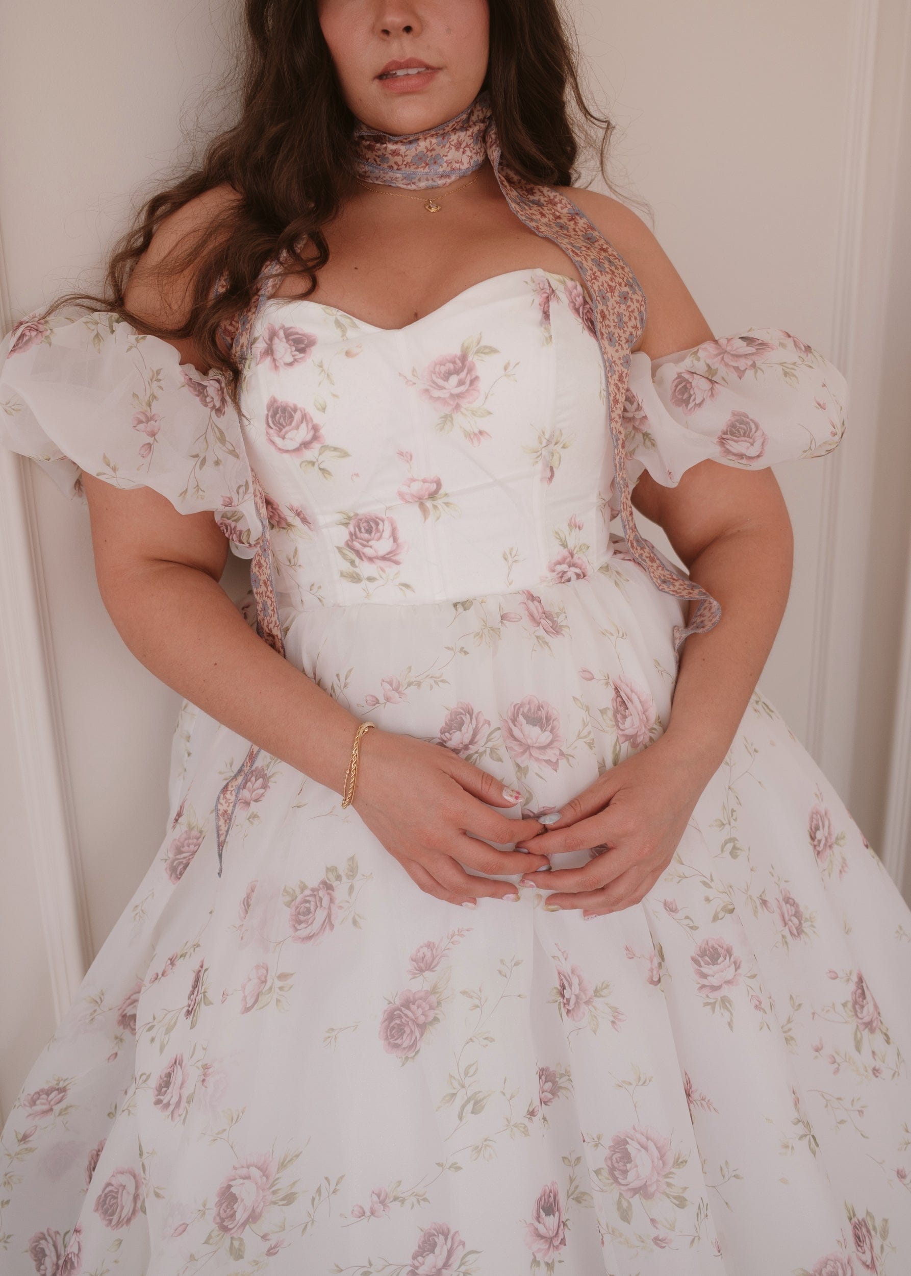 Evangeline Gown – White