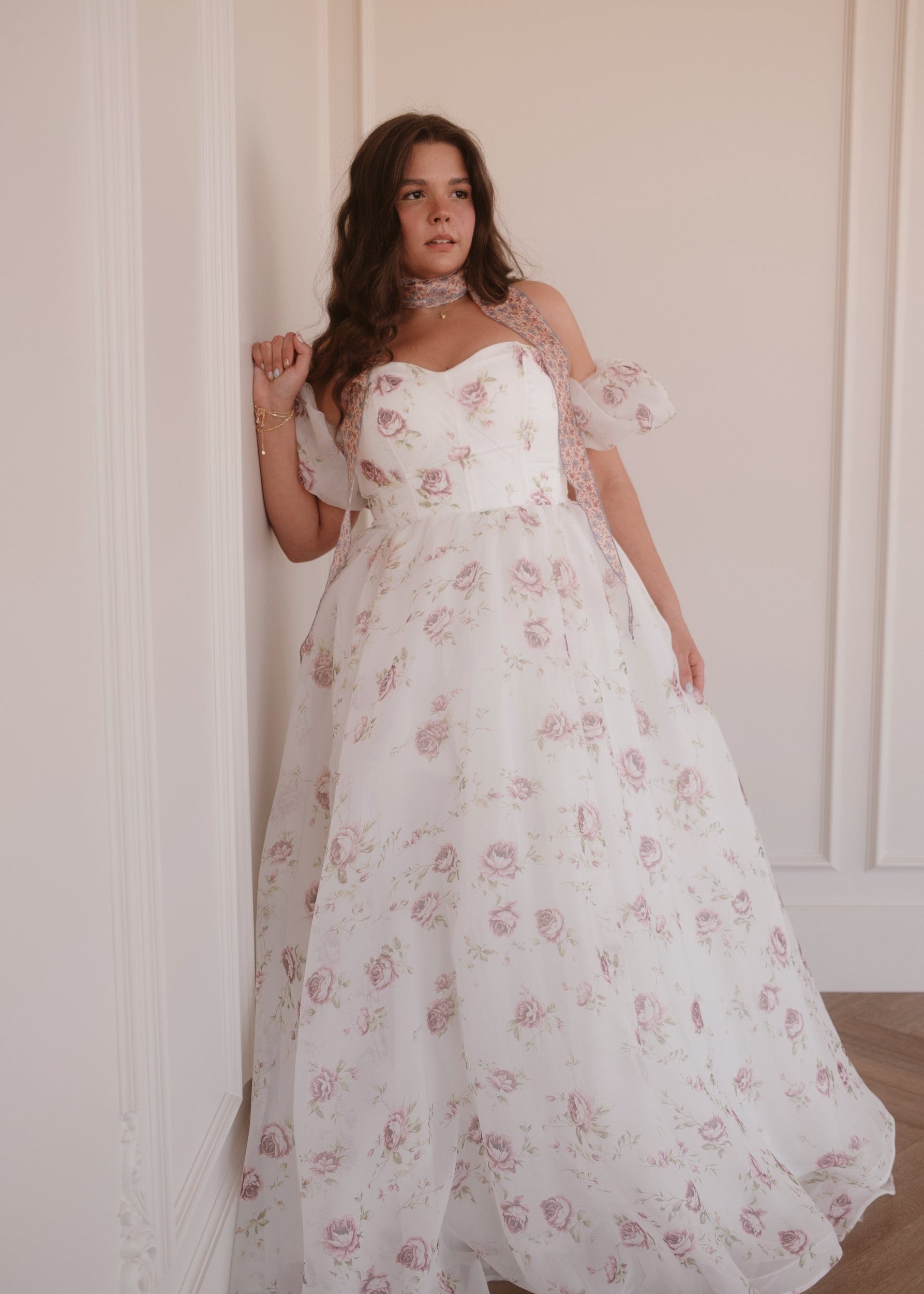 Evangeline Gown – White