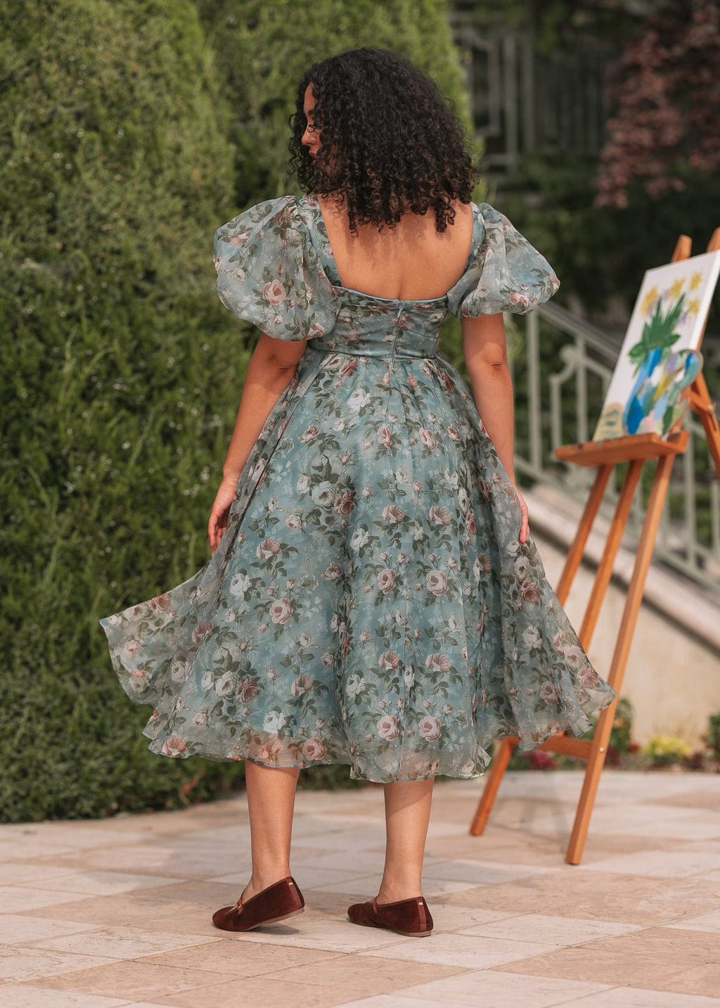 Gabriella Dress – Soft Teal