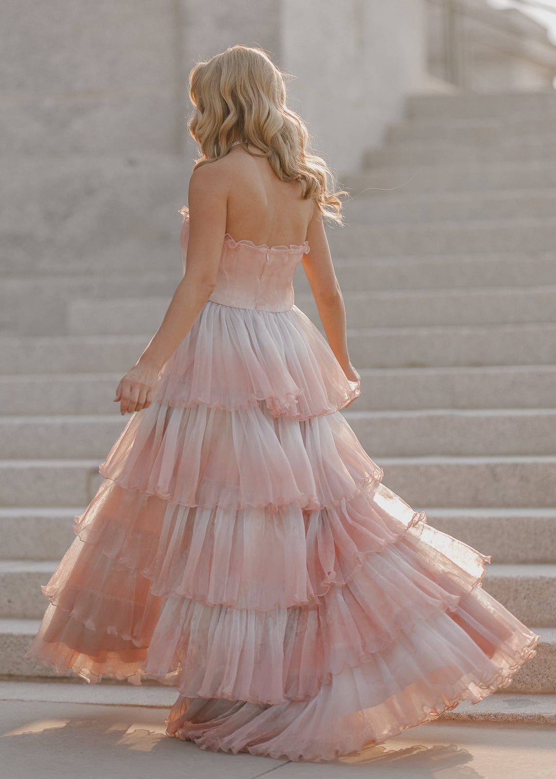 Genevieve Gown – Pink