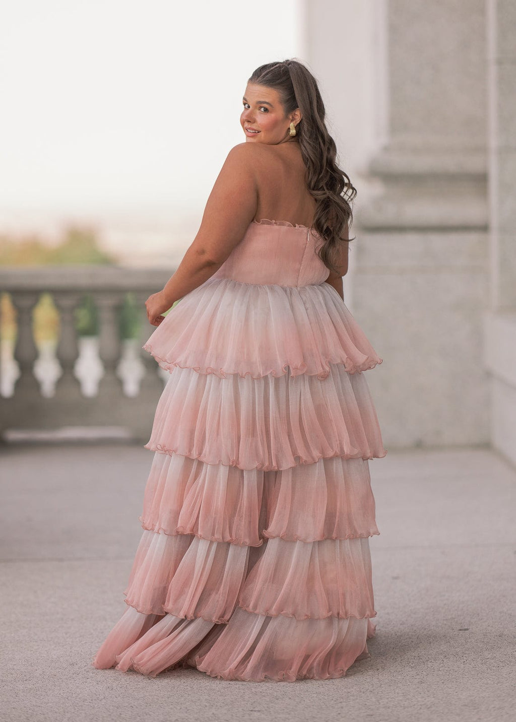 Genevieve Gown – Pink
