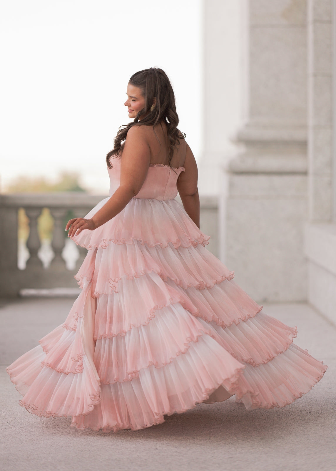 Genevieve Gown – Pink