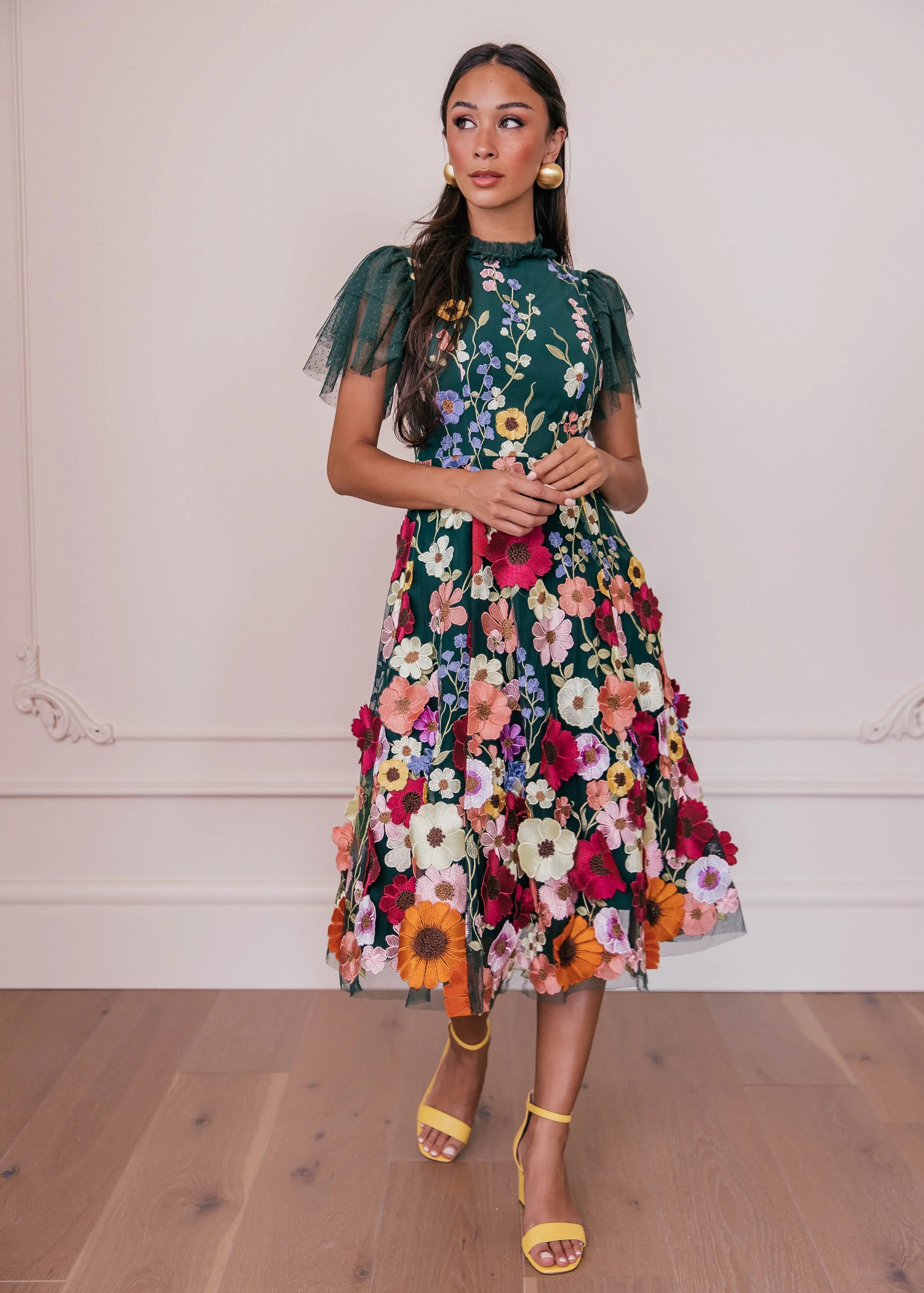 Jubilee Dress – Evergreen