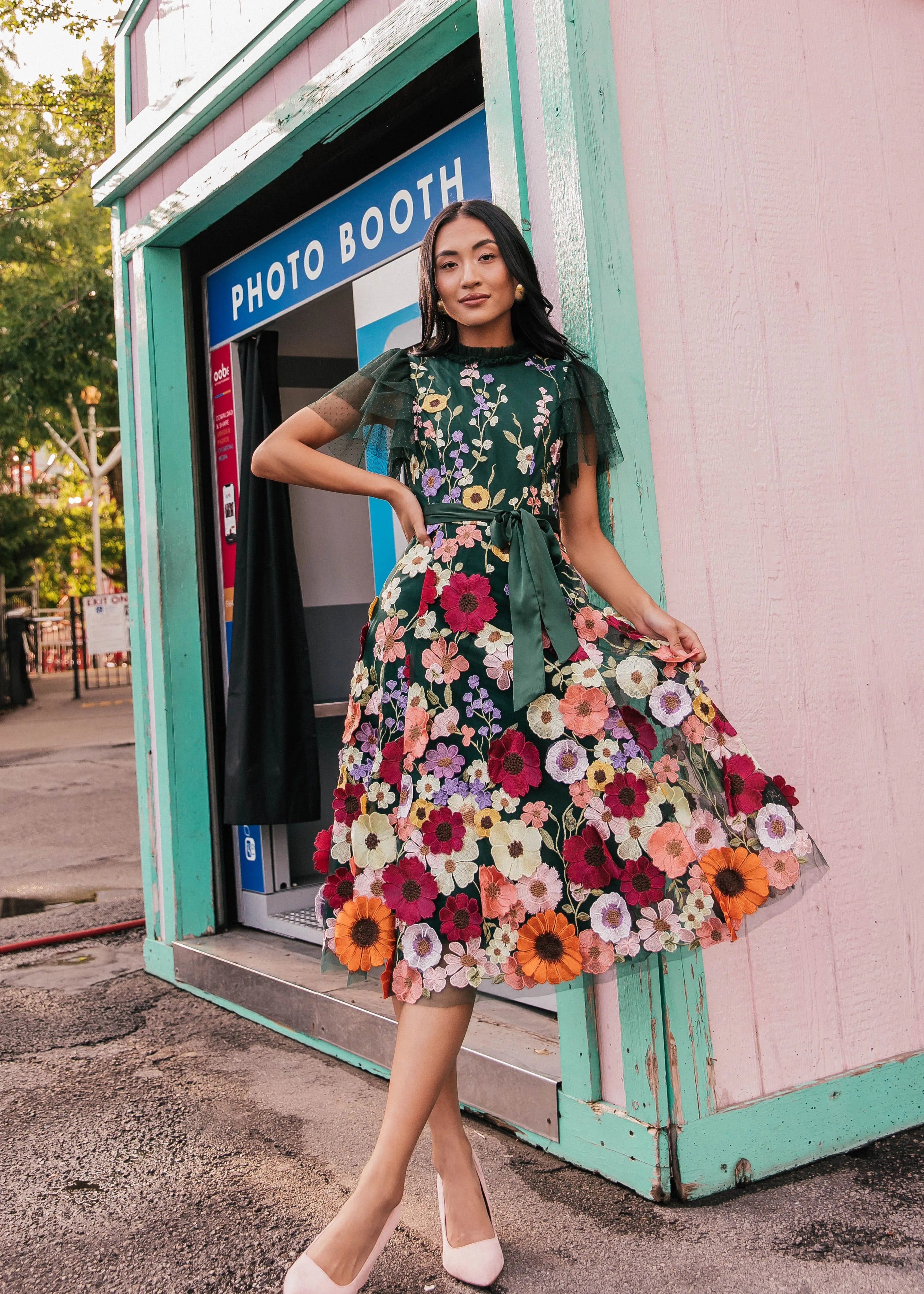 Jubilee Dress – Evergreen