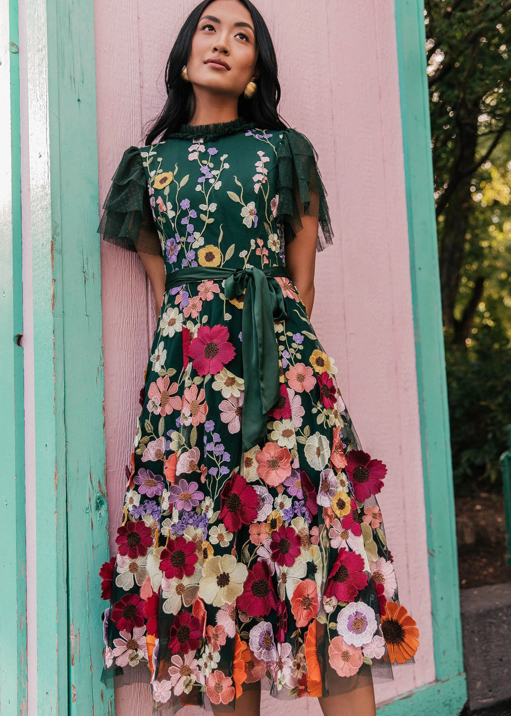 Jubilee Dress – Evergreen