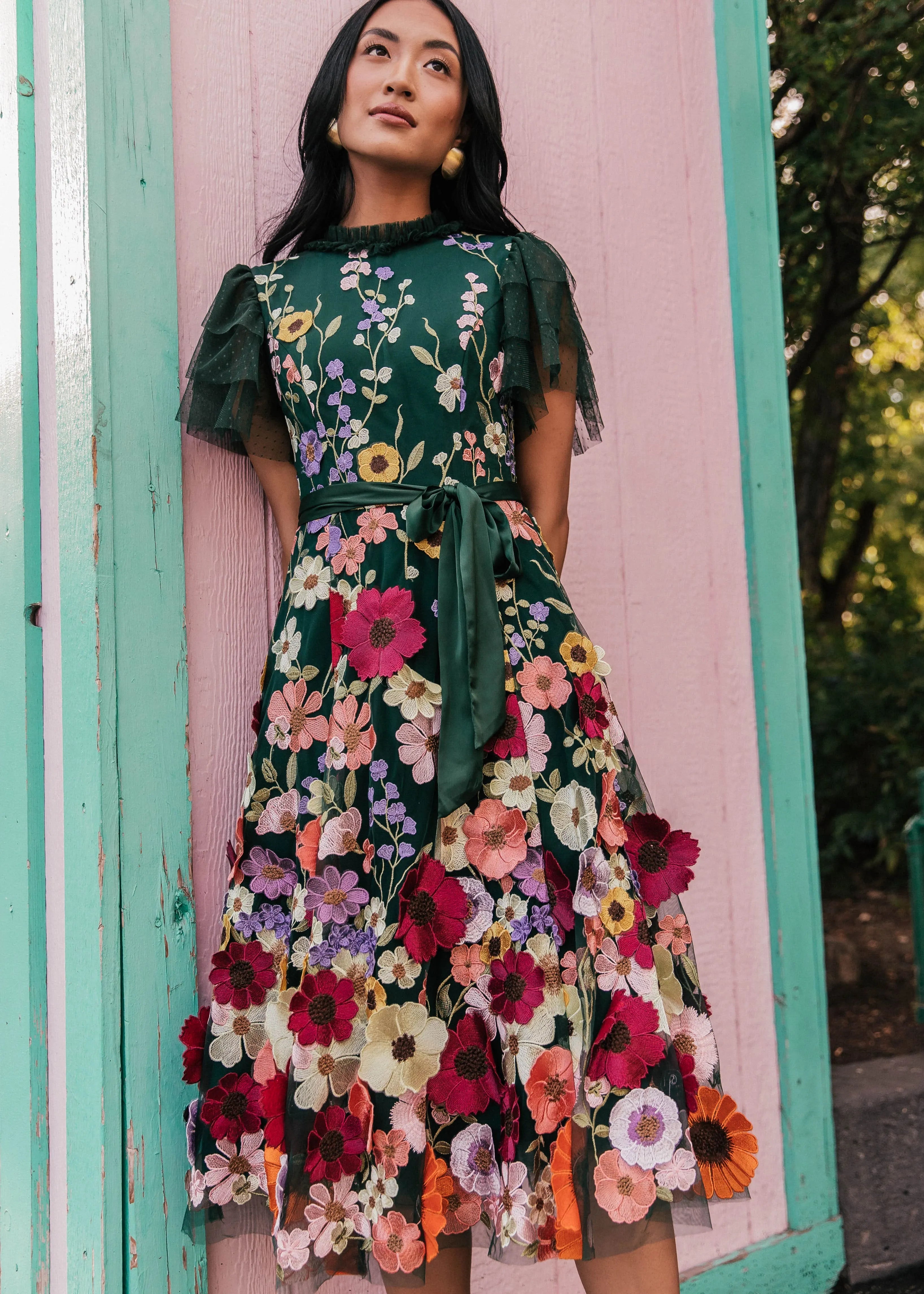 Jubilee Dress – Evergreen