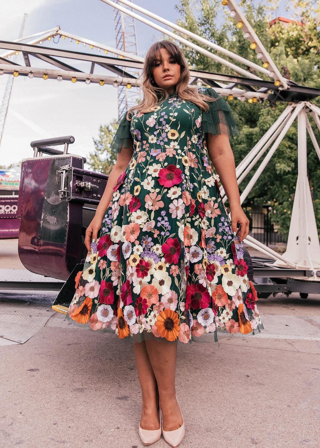 Jubilee Dress – Evergreen