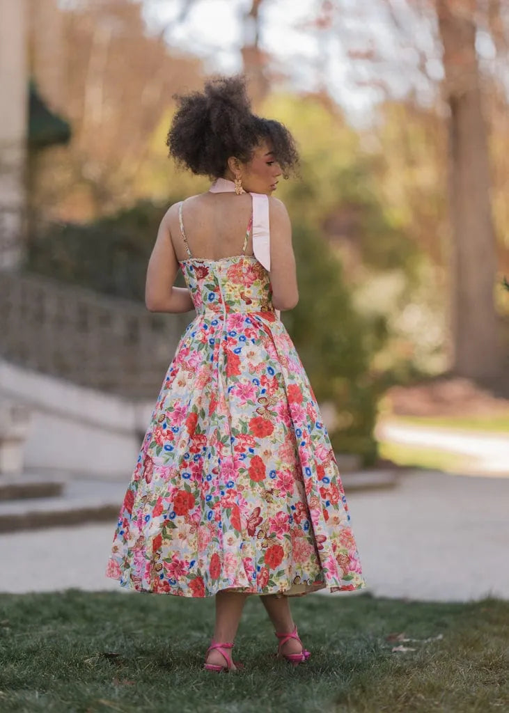 Kelly Dress – Rose Kaleidoscope