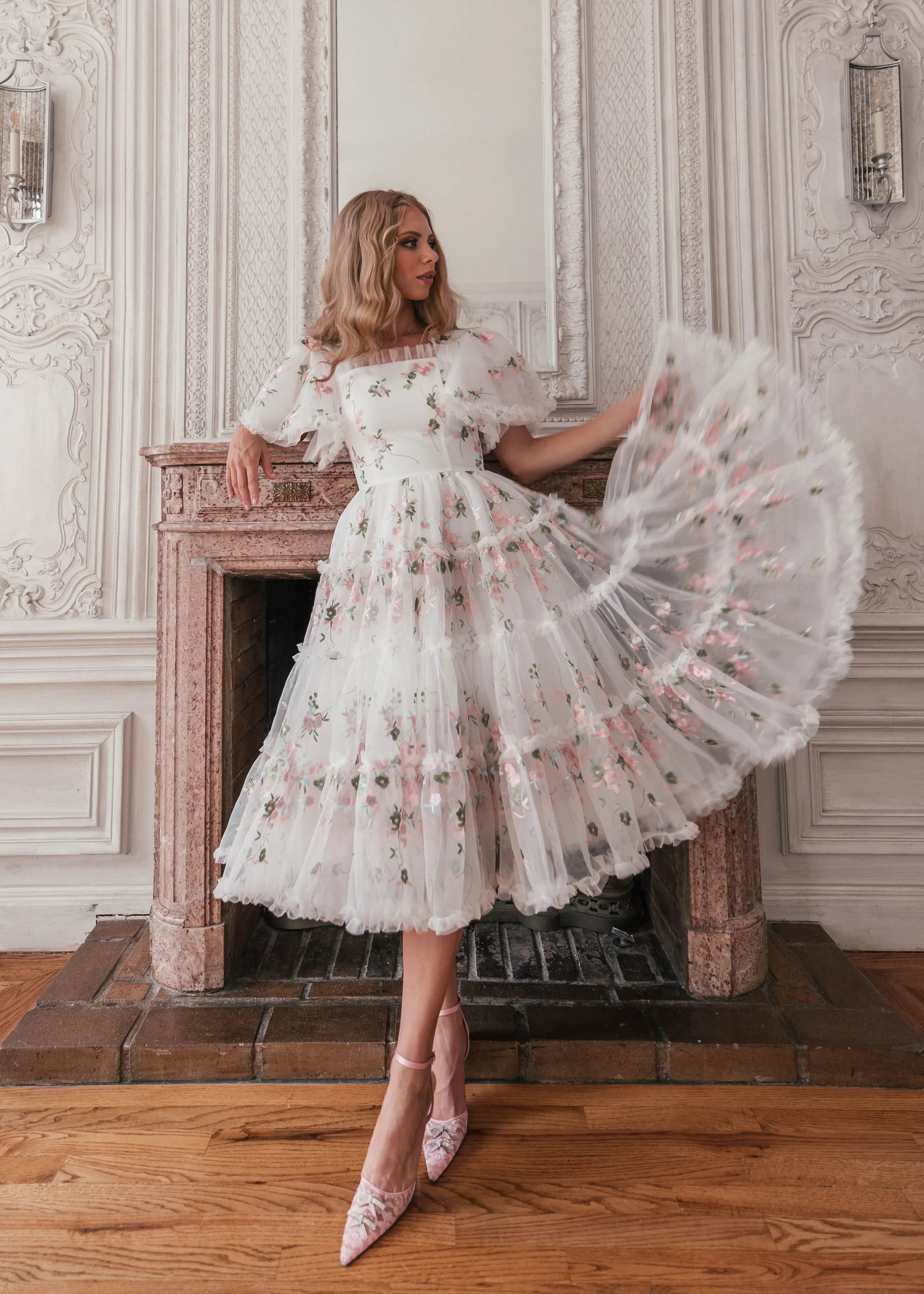 Promise Dress – Pinched Pink