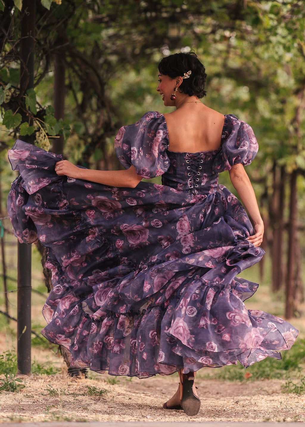 Saint Dress – Purple Floral