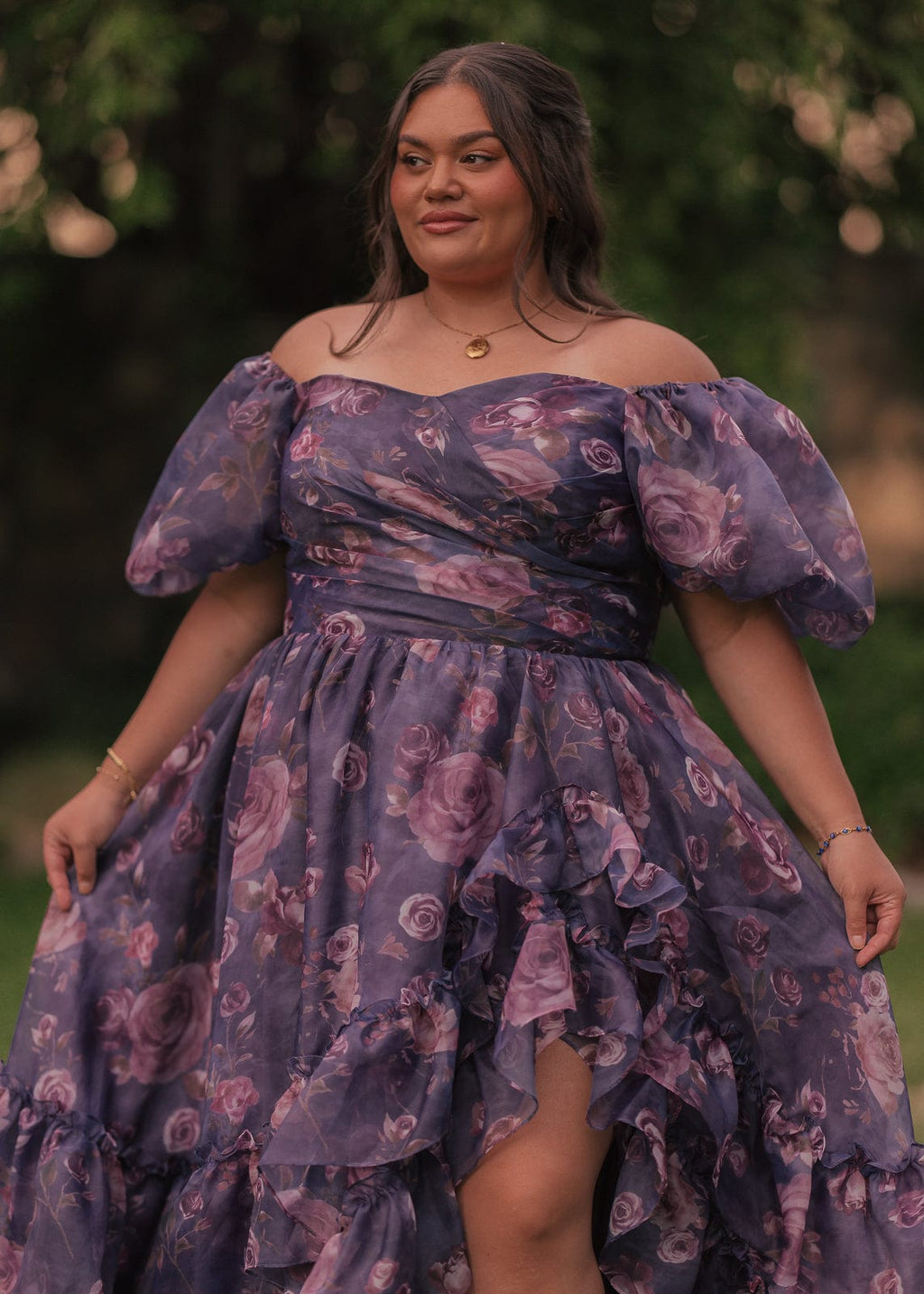 Saint Dress – Purple Floral