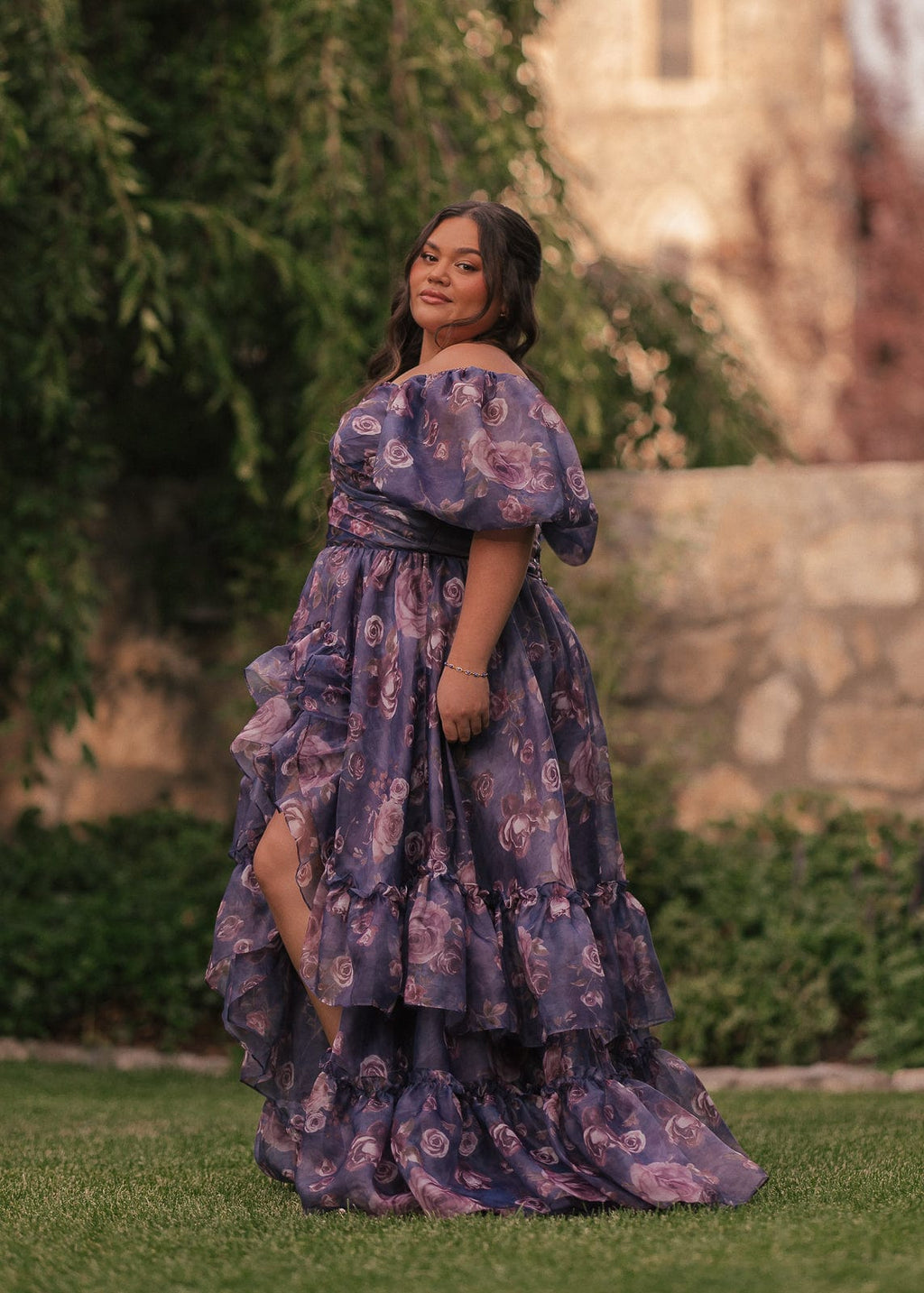 Saint Dress – Purple Floral