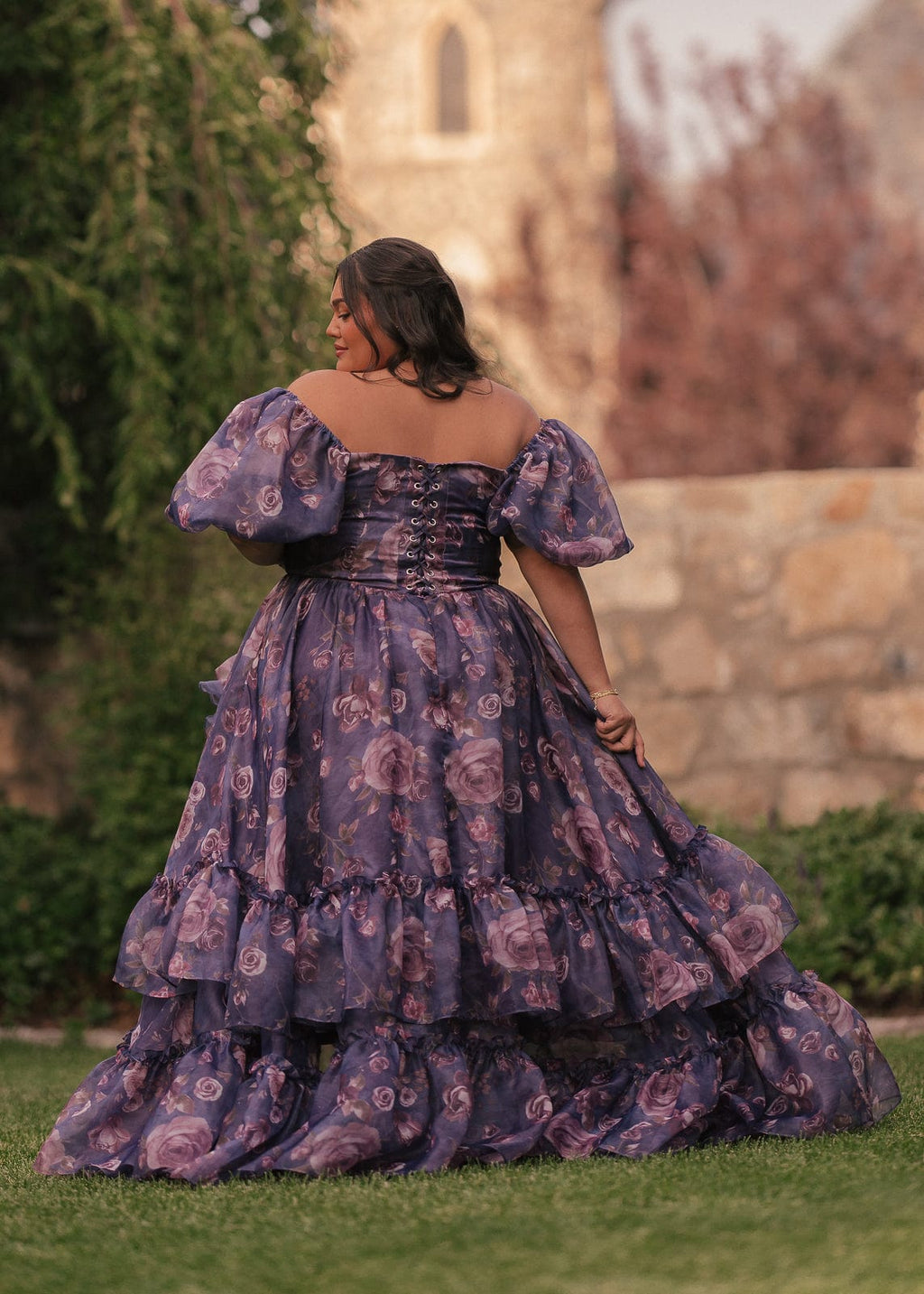 Saint Dress – Purple Floral