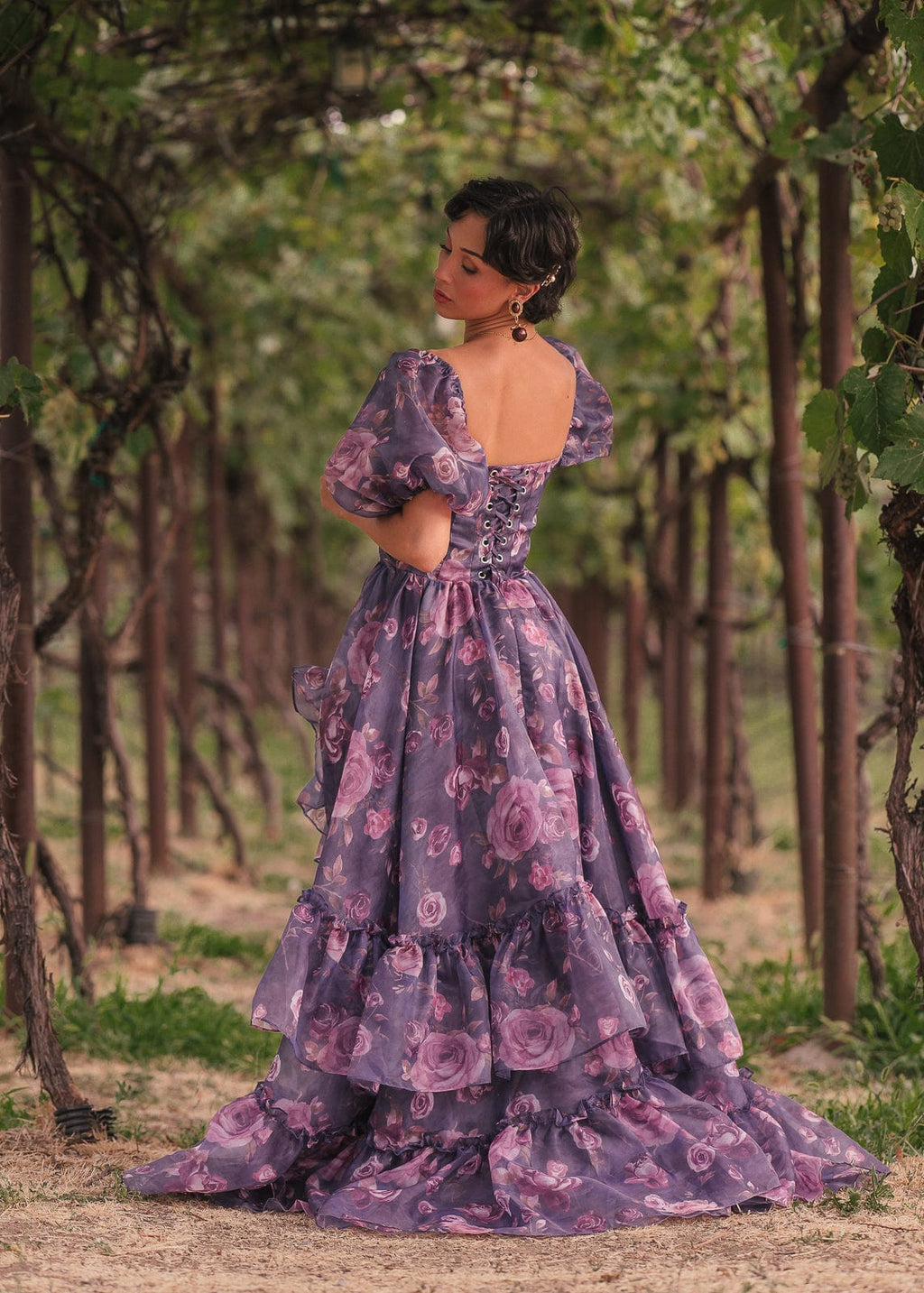 Saint Dress – Purple Floral