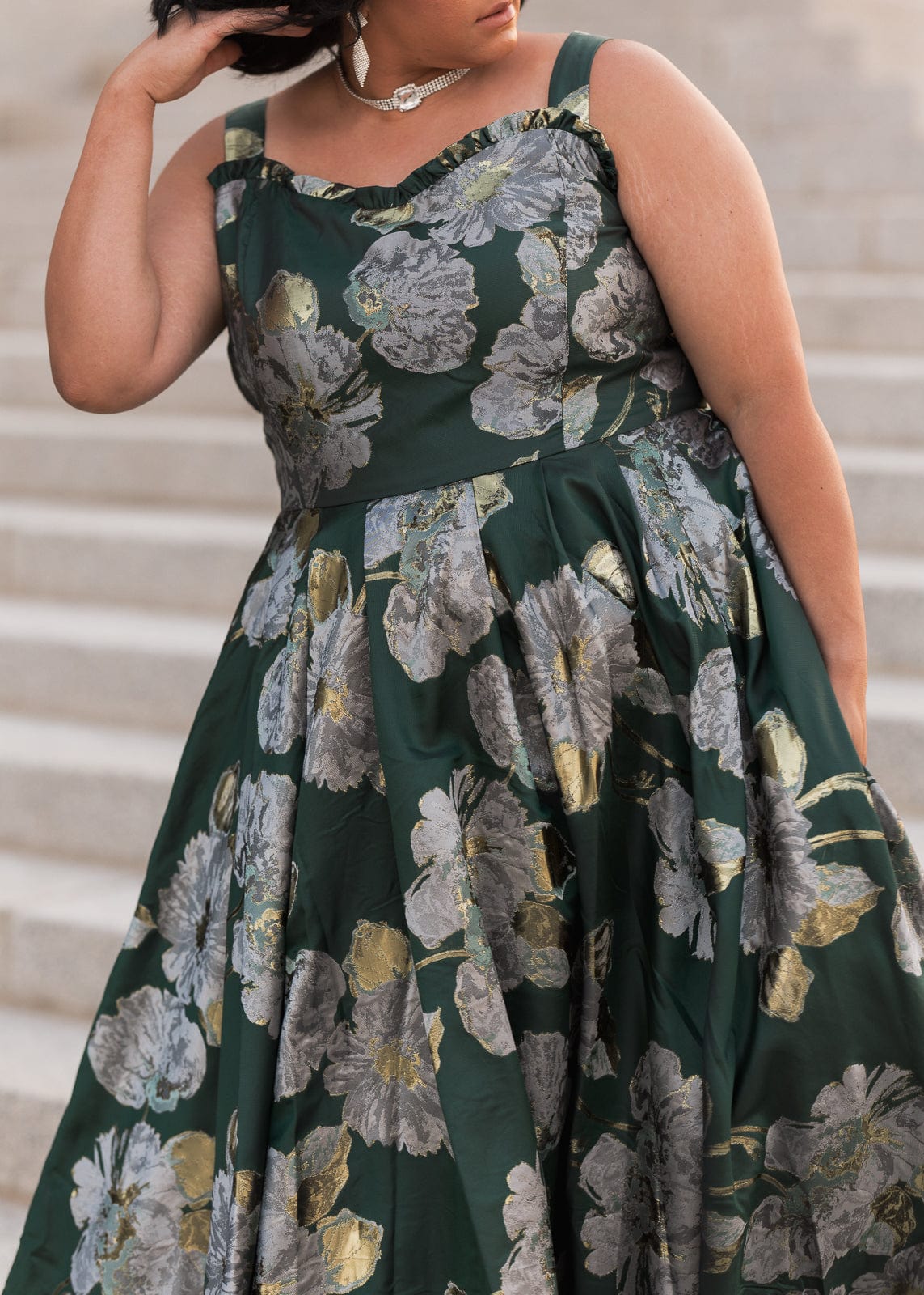 Selene Dress – Green
