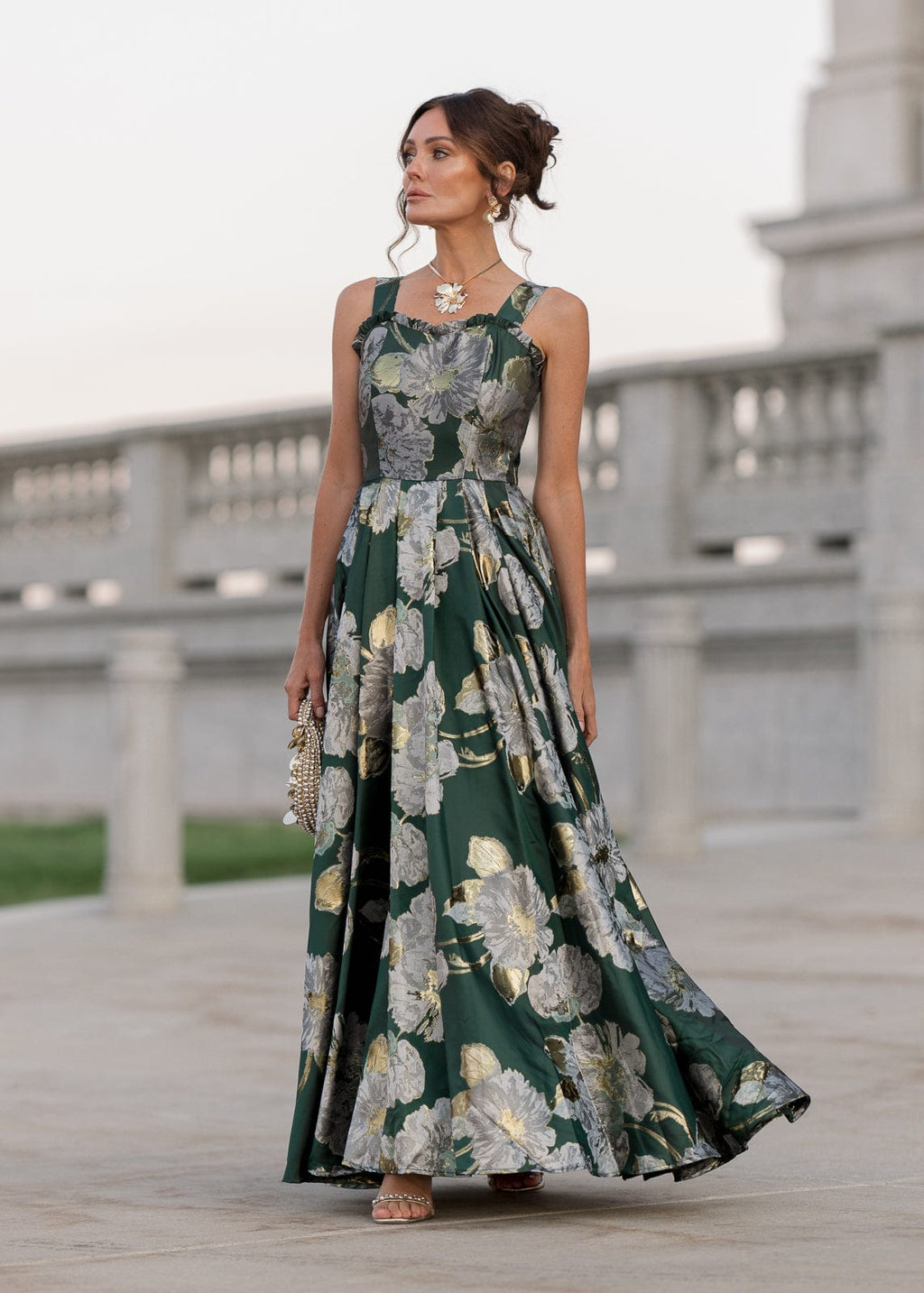 Selene Dress – Green